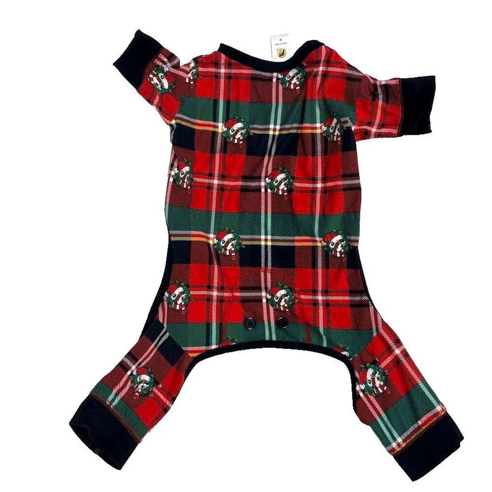 Buc-ee's Pet Dog Pajamas Christmas Size M